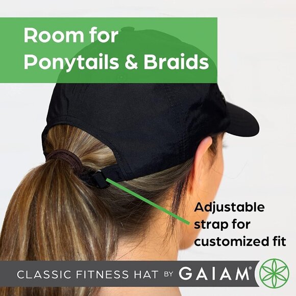 Women\'s Leopard Rose Classic Fitness Running Ponytail Quick-dry Sweatband Hats main image 9